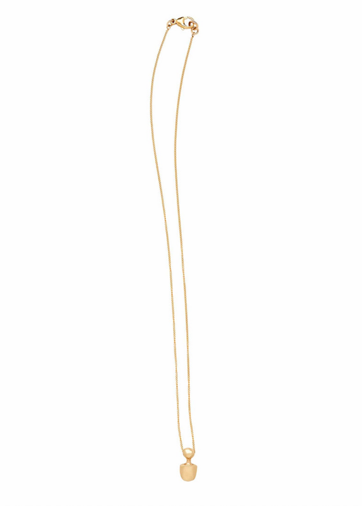 Julie Cohn | Petite Amulet Bronze Pendant Necklace