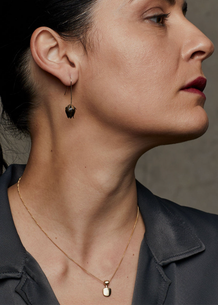 Julie Cohn | Petite Amulet Bronze Pendant Necklace
