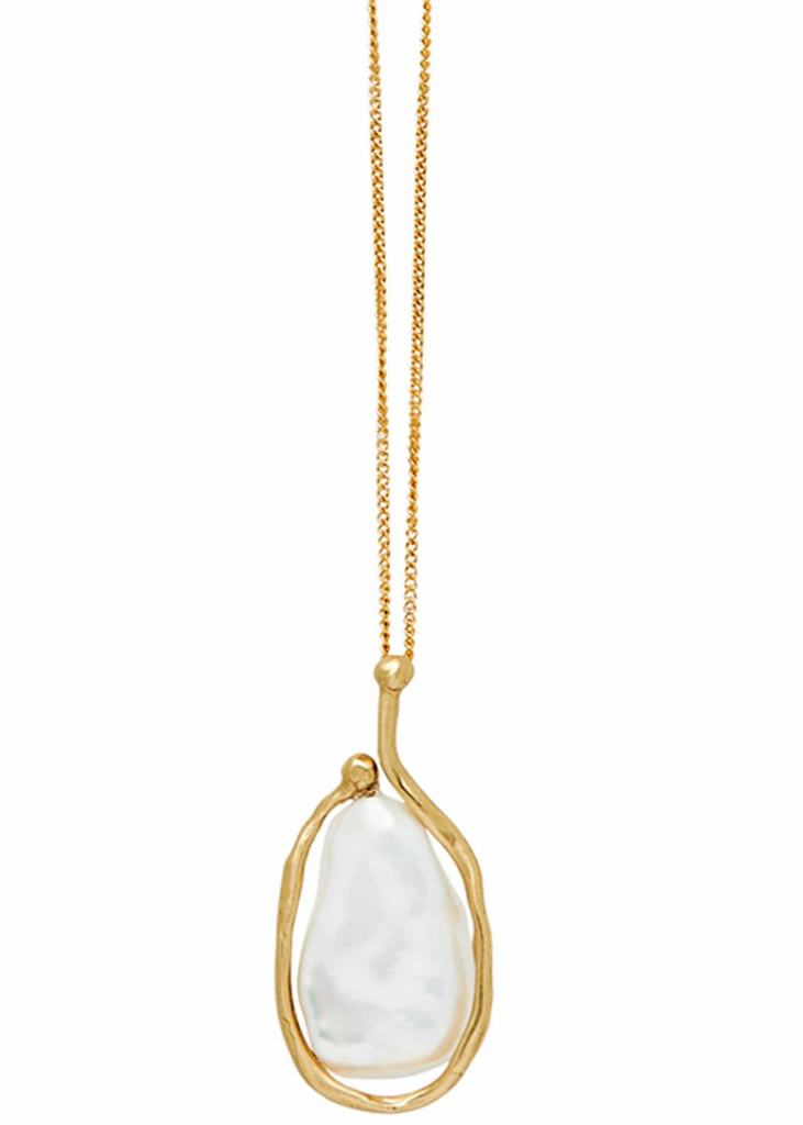 Julie Cohn | Saturn Pearl Pendant