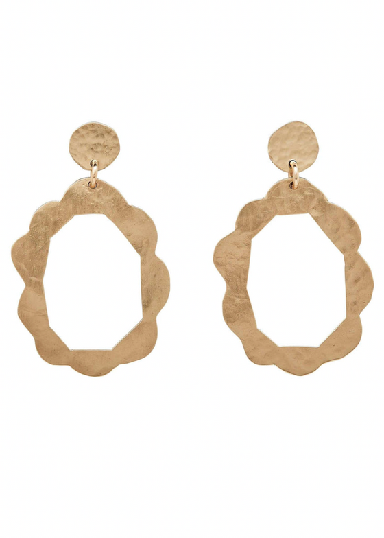 Julie Cohn | Small Scallop Bronze Earring