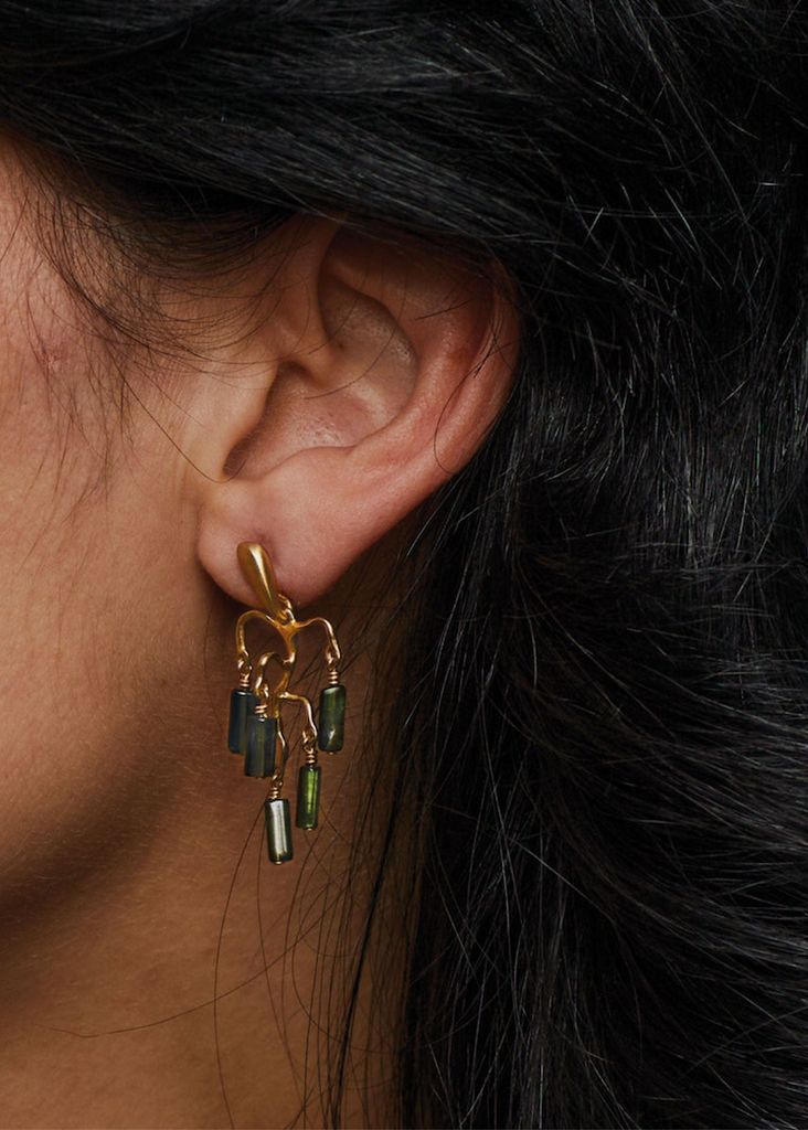Julie Cohn | Wisteria Tourmaline Earring