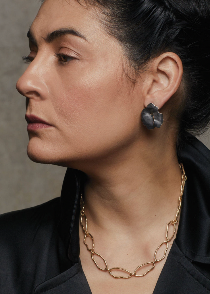 Julie Cohn | Woodland Black Bronze Earring