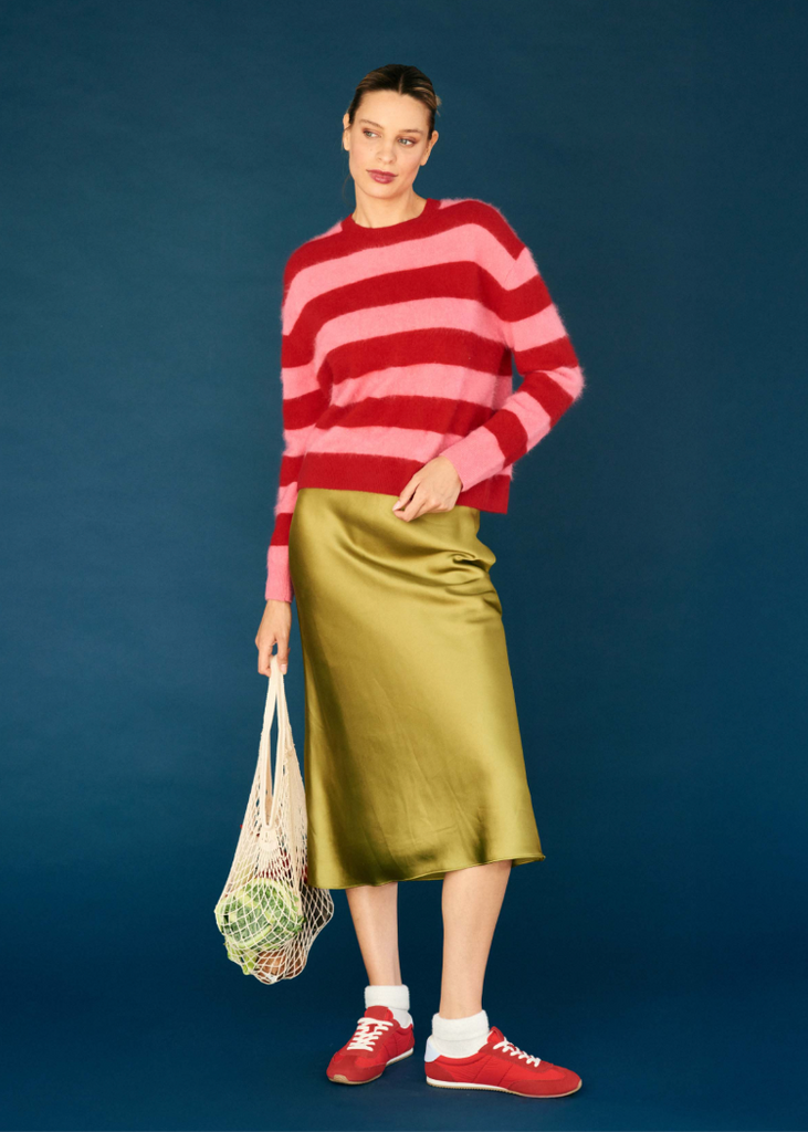 Jumper 1234 | Brushed Stripe Crew