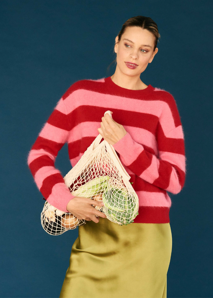Jumper 1234 | Brushed Stripe Crew