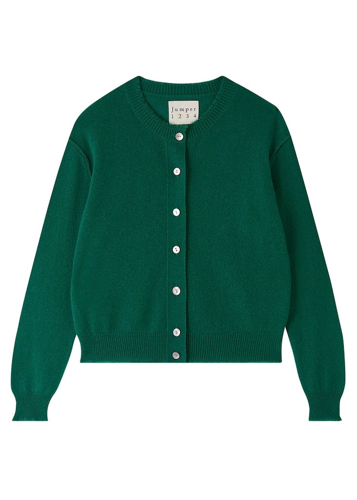 Jumper 1234 | Distressed Cardigan | Jade