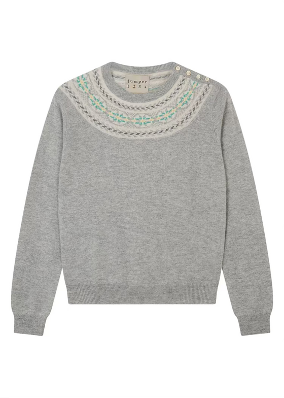 Jumper 1234 | Yoke Fairisle Crew