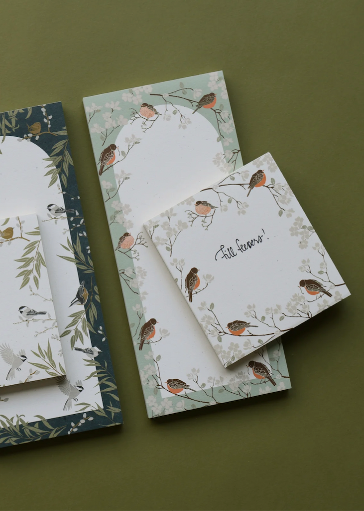 June & December | Early Bird Gets the Worm Notepad