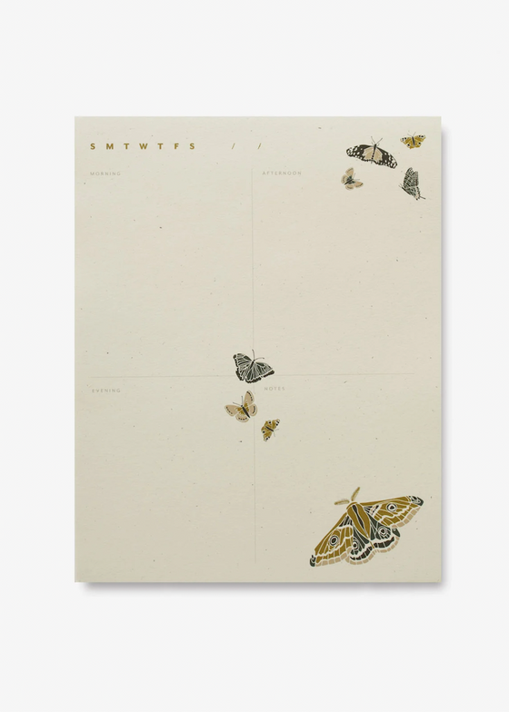 June & December | Prairie Pollinator Day Planner