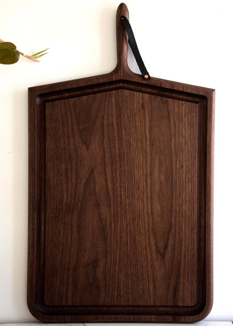 KHEM Studios Mega Whale Bone Cutting Board Black Walnut The Phoenix