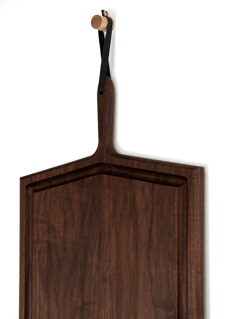 KHEM Studios Mega Whale Bone Cutting Board Black Walnut The Phoenix