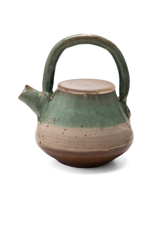 KILIIM | Fainted Green Ceramic Teapot