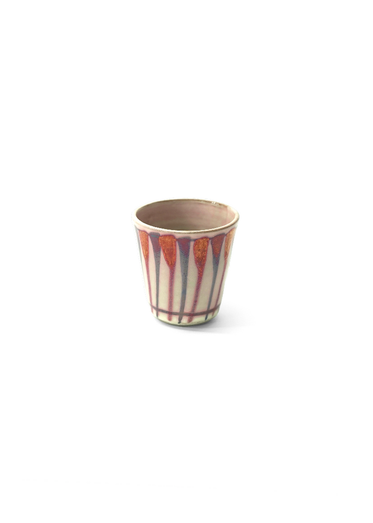 KILIIM | Metallic Lines Espresso Ceramic Cup