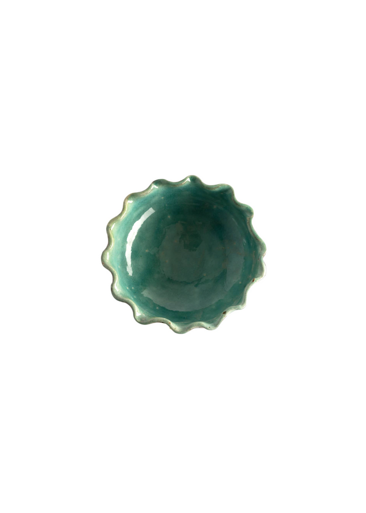 KILIIM | Scalloped Mini Ceramic Plate