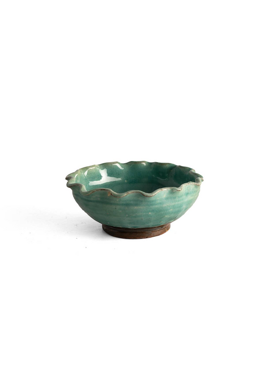KILIIM | Scalloped Mini Ceramic Plate
