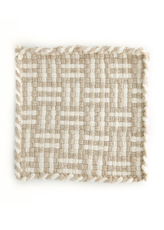 Kate Kilmurray | Forest Collection in Flax and Winter White | Large