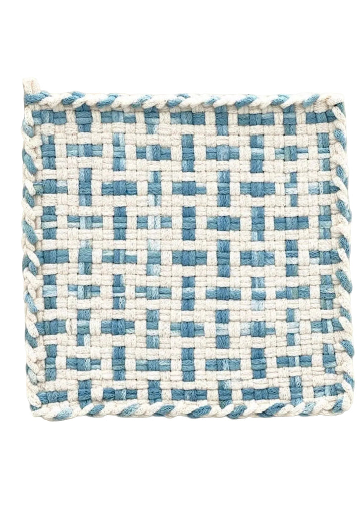 Kate Kilmurray | Seedling Collection in Winter White & Hand Dyed Indigo | Large