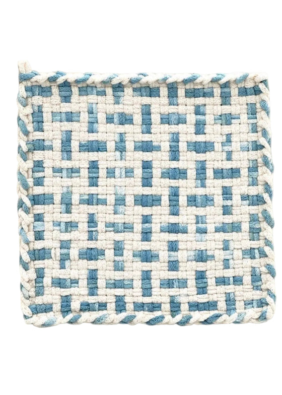 Kate Kilmurray | Seedling Collection in Winter White & Hand Dyed Indigo | Large