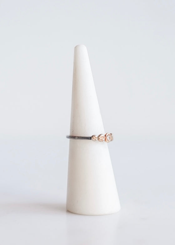 Kate Maller | In Bloom Stacking Ring 22k Dusted Blooms