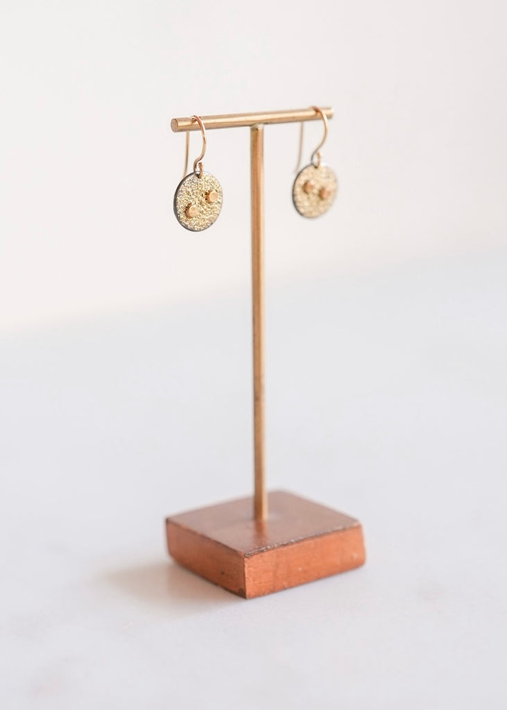 Kate Maller | Mini Disc Earrings