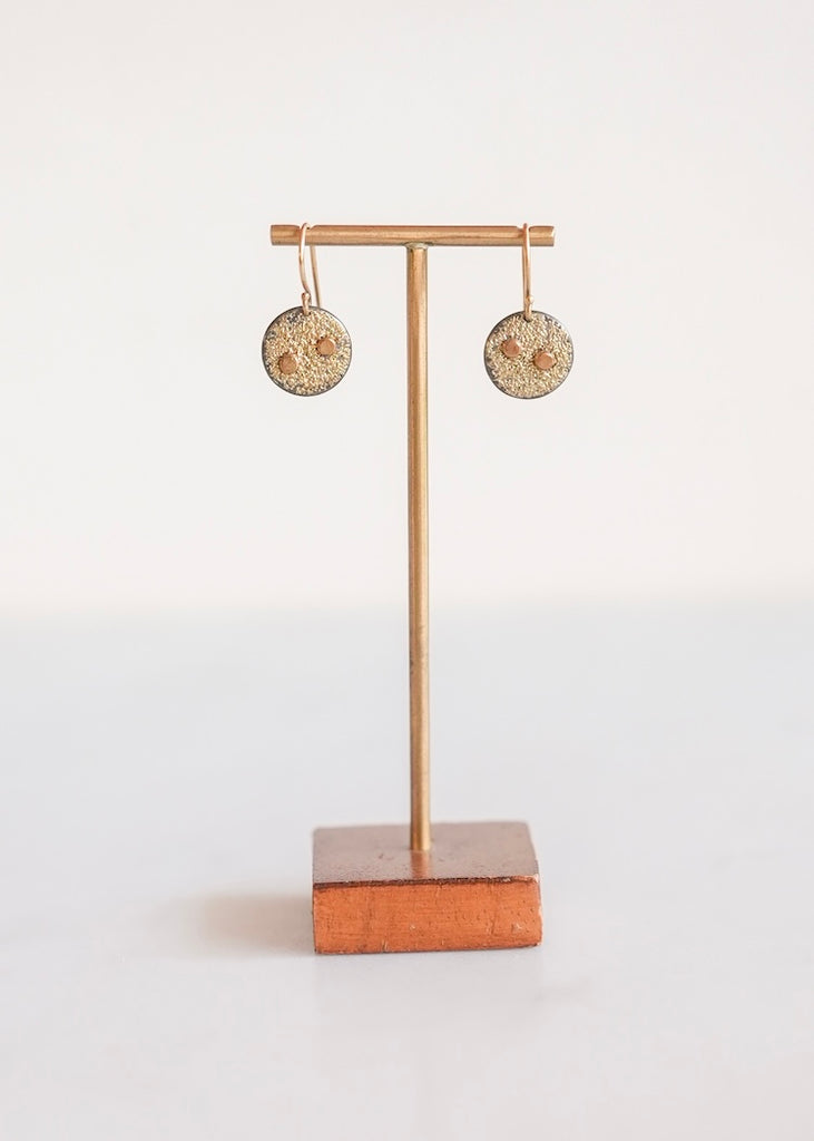 Kate Maller | Mini Disc Earrings