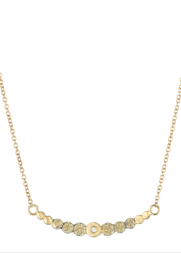 Kate Maller | Tiny Gold Dot Necklace Necklace