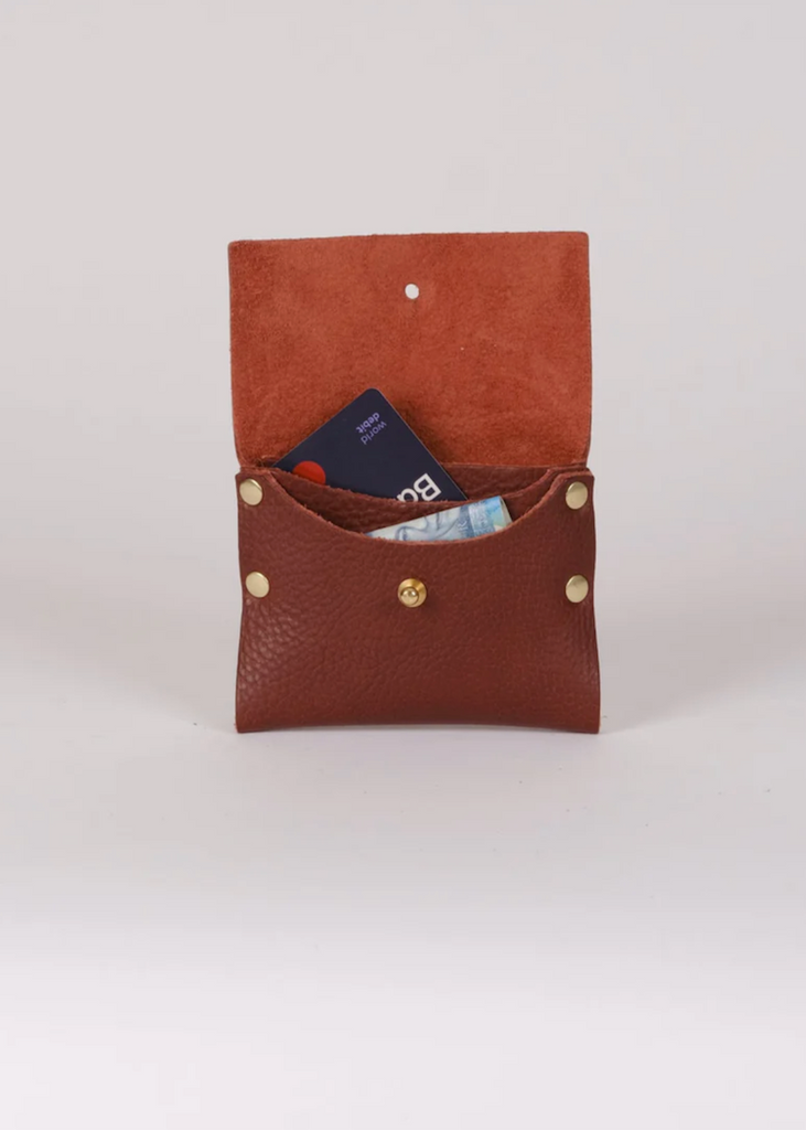 Kate Sheridan | Loux Wallet | Chestnut
