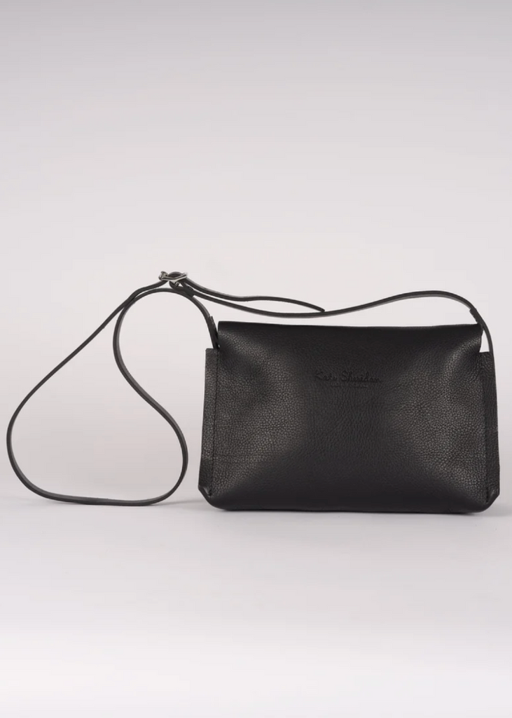 Kate Sheridan | Midi Pleat Bag | Black