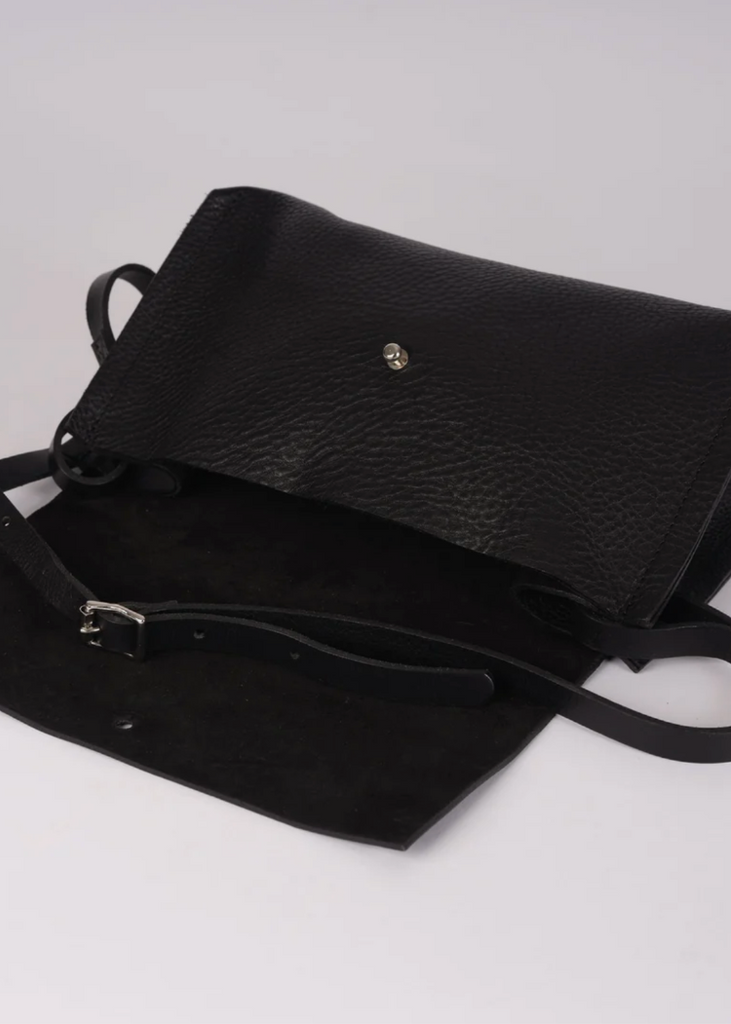 Kate Sheridan | Midi Pleat Bag | Black