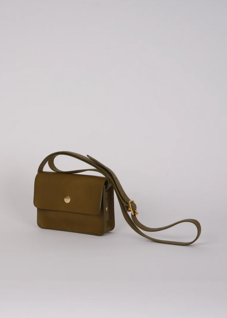 Kate Sheridan | Mini Dot Bag | Olive