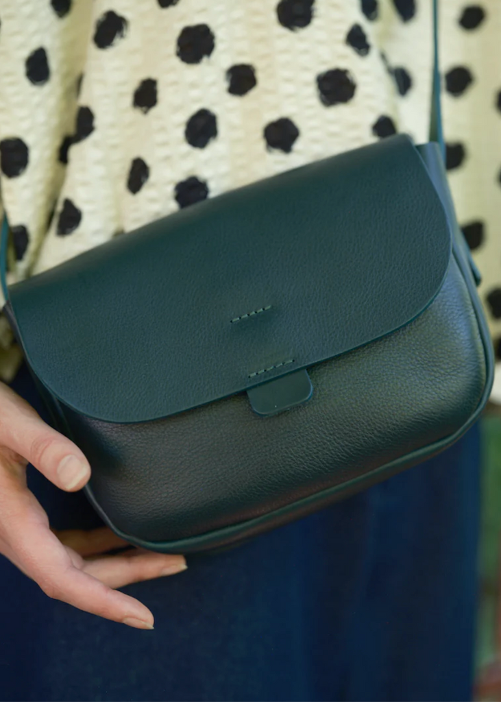 Kate Sheridan | Orbed Tab Bag | Petrol