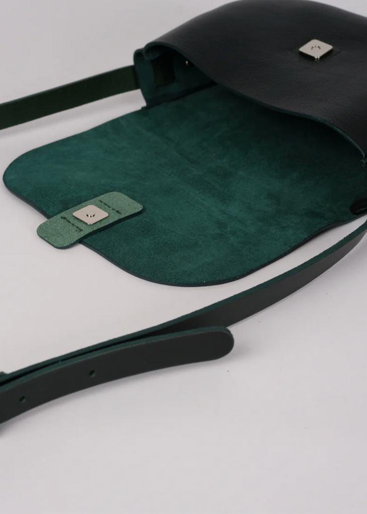 Kate Sheridan | Orbed Tab Bag | Petrol