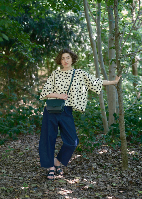 Kate Sheridan | Orbed Tab Bag | Petrol