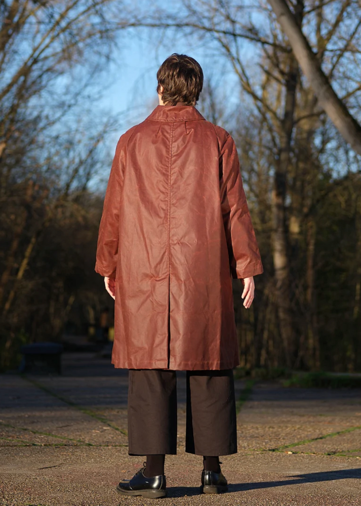 Kate Sheridan | Oversized Louis Coat | Chestnut