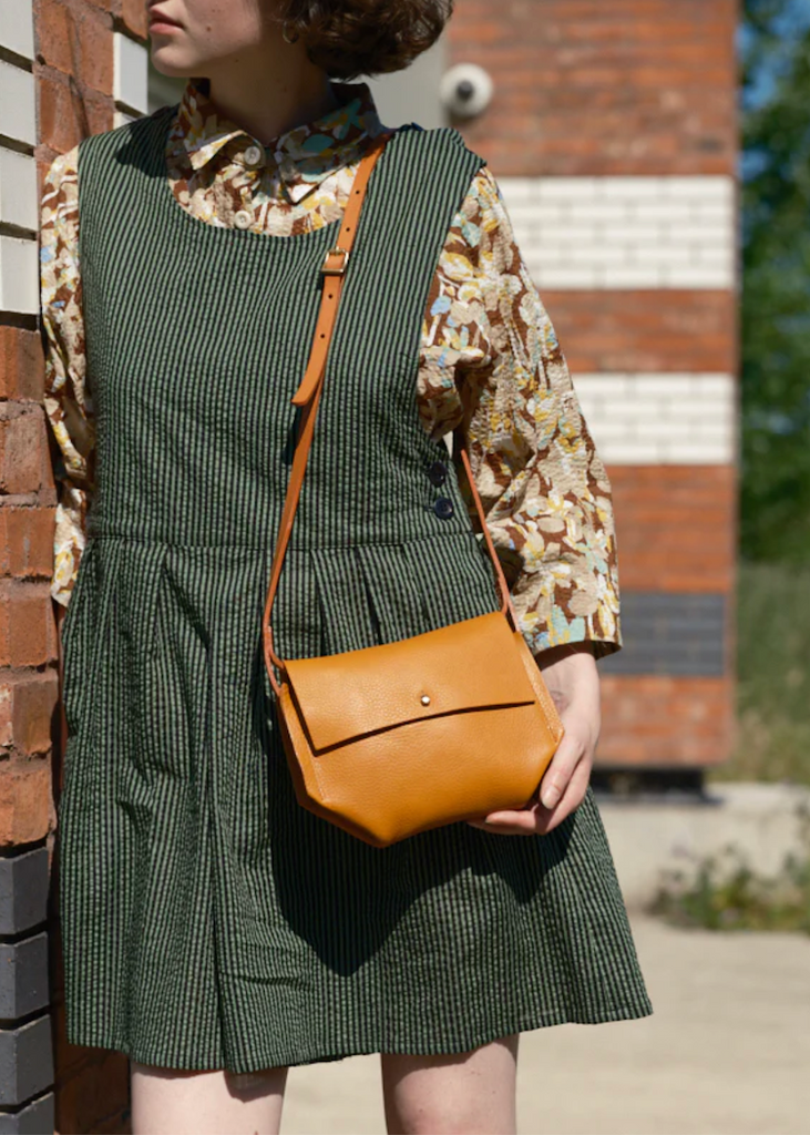 Kate Sheridan | Pleat Bag | Maple