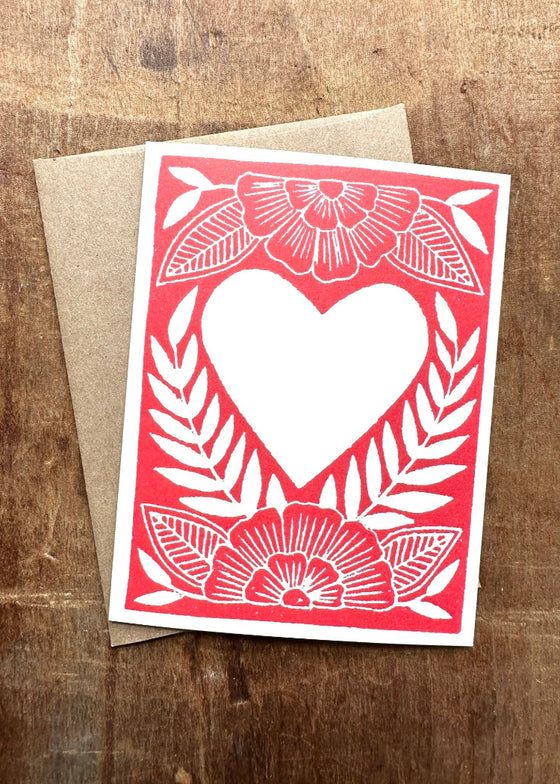 Katharine Watson | Heart Greeting Card