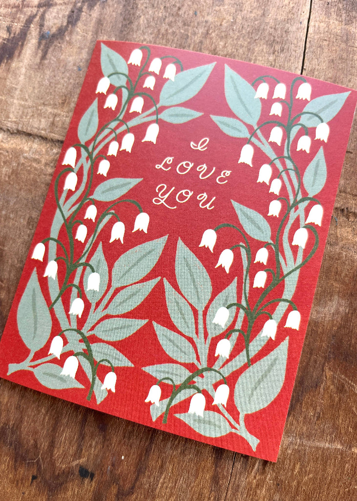Katharine Watson | "I Love You" Greeting Card