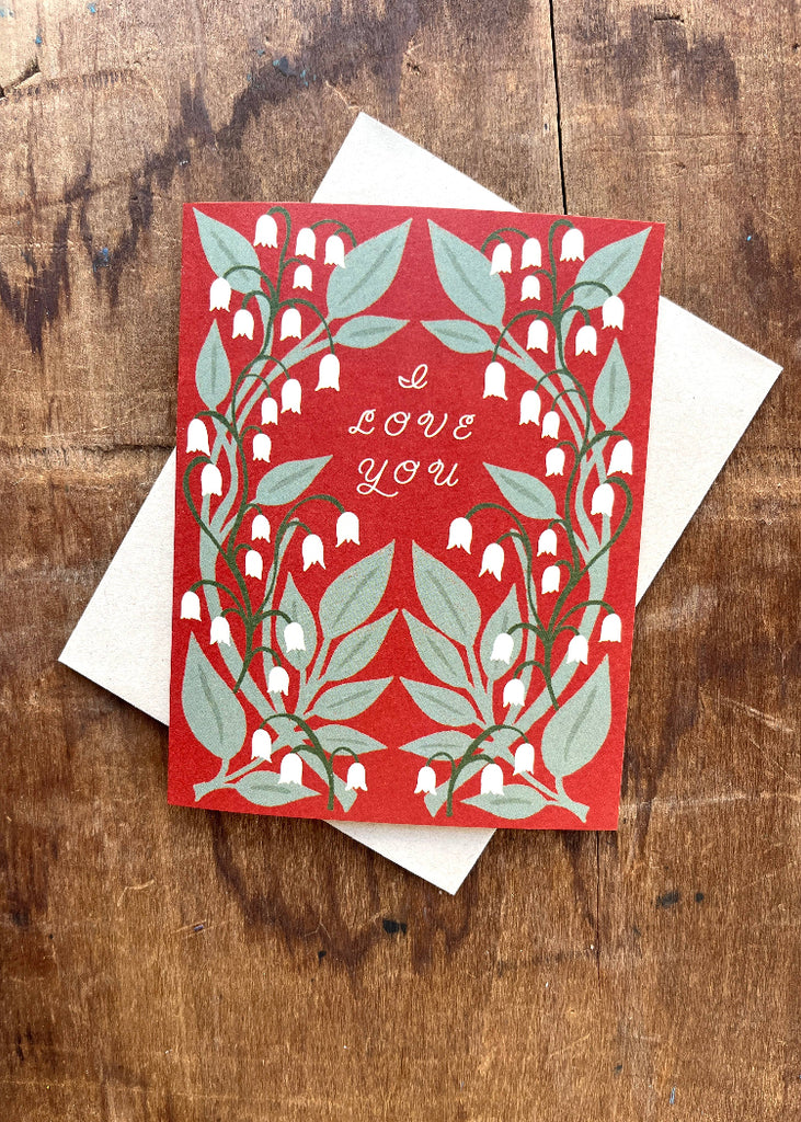 Katharine Watson | "I Love You" Greeting Card