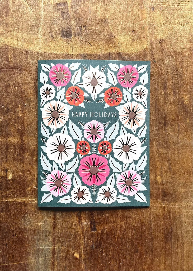 Katherine Watson | "Happy Holidays" Foil Stamped Card