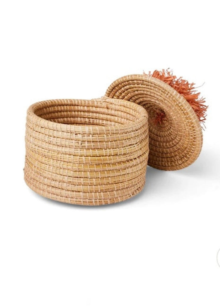 Kazi | Pom Pom Box Peach