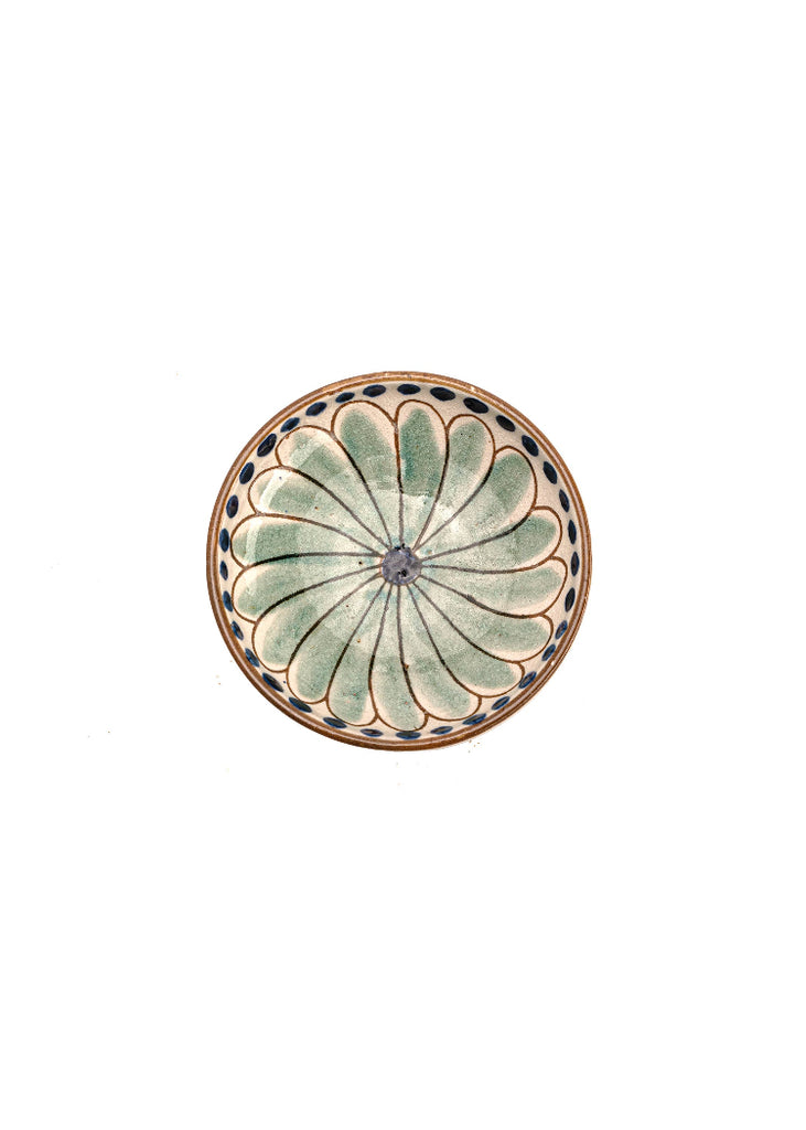 Kiliim | Daisy Mini Ceramic Plate Blue