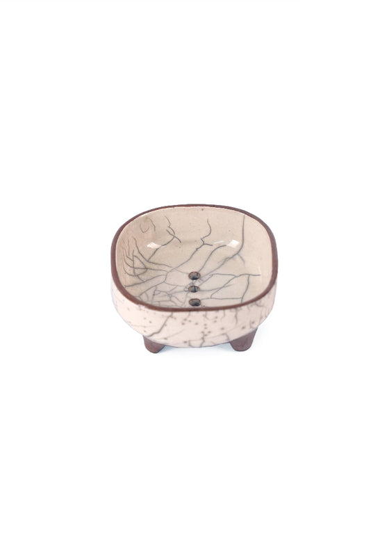 Kiliim | Raku Ceramic Soap Dish