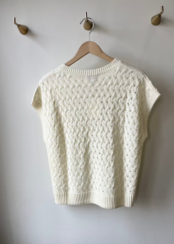 Kinross | Braided Sleeveless Crew