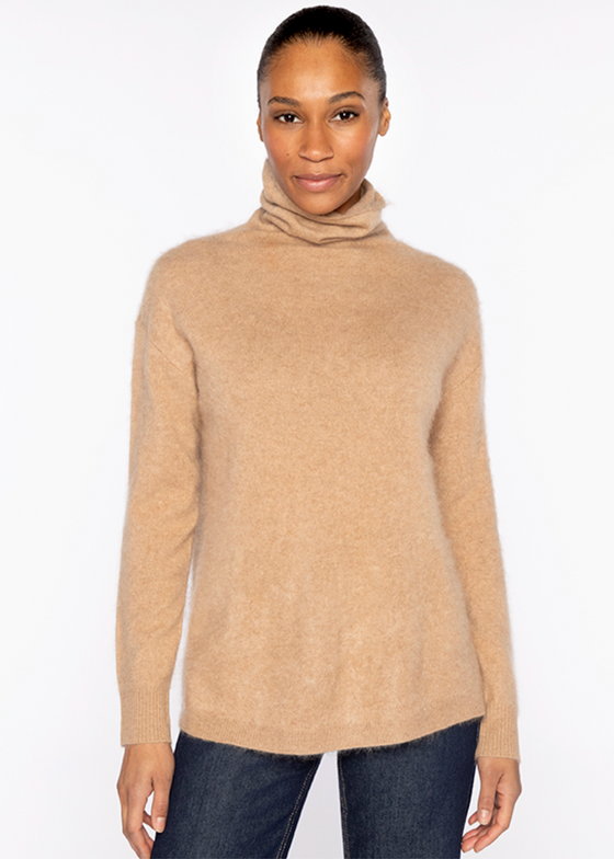 Kinross | Brushed Cashmere Funnel