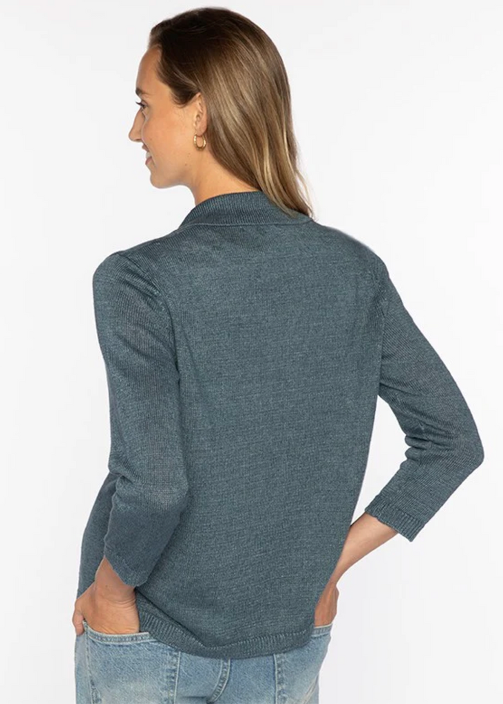 Kinross | Easy Notch Collar Cardigan