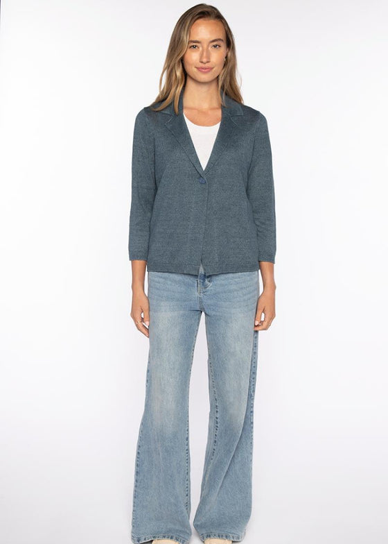 Kinross | Easy Notch Collar Cardigan