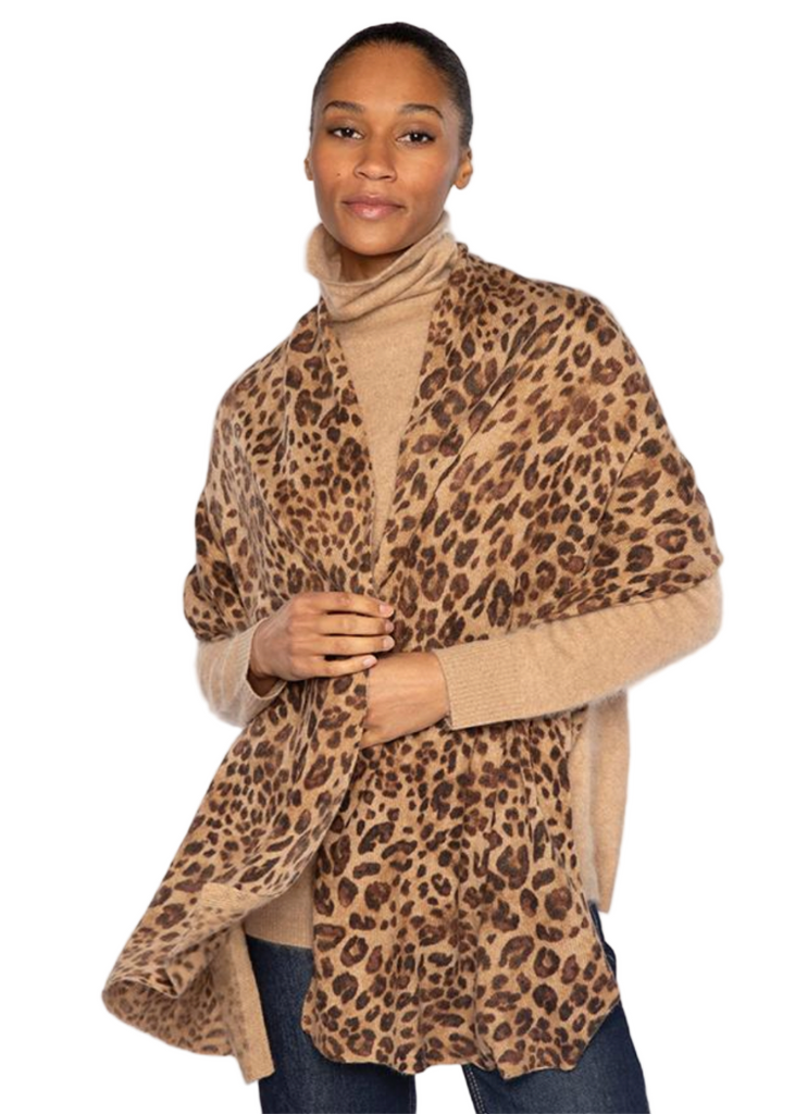 Kinross | FWT Leopard Print Wrap