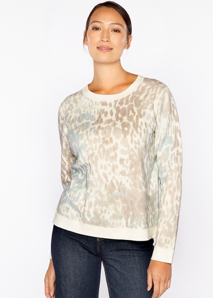 Kinross | Leopard Print Sweatshirt