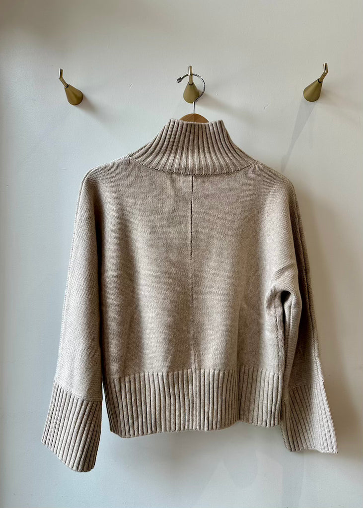 Kinross | Luxe Rib Trim Mock