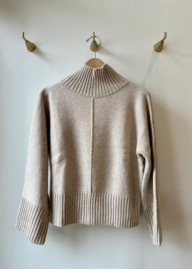 Kinross | Luxe Rib Trim Mock
