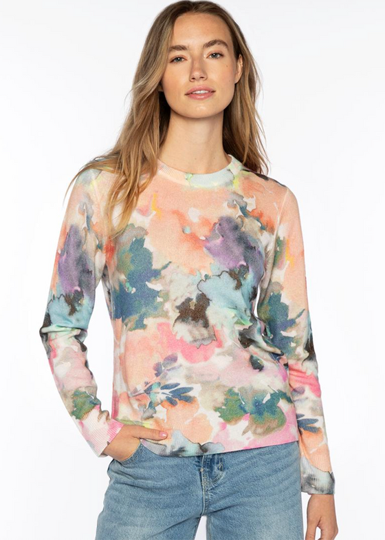 Kinross | Maldives Floral Print Crew